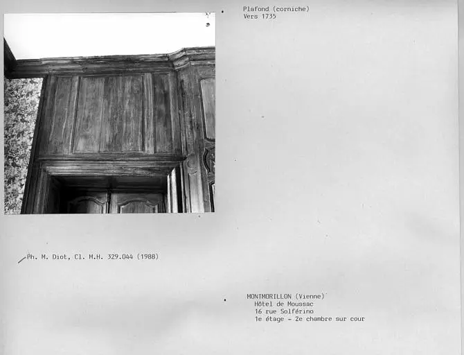 Picture of Moussac Hotel - POP Plateforme Ouverte du Patrimoine / Base Mérimée - © Ministère de la Culture (France), Médiathèque du patrimoine et de la photographie, Centre de recherches sur les Monuments historiques (CRMH), diffusion GrandPalaisRmn Photo