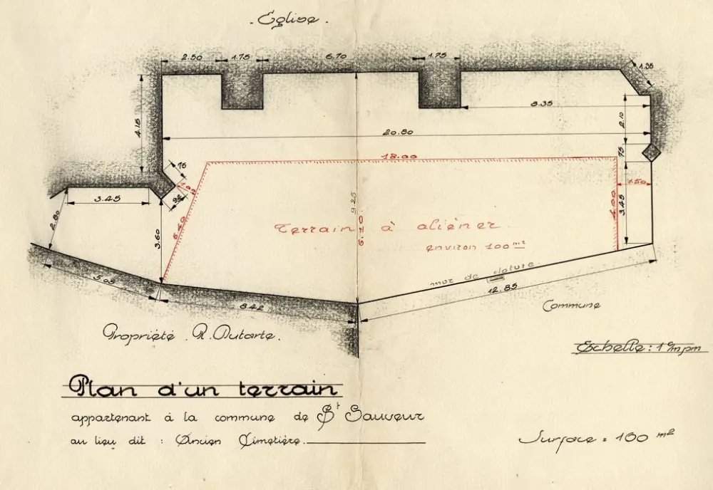 Foto di Cimitero (vecchio) - POP Plateforme Ouverte du Patrimoine / Base Mérimée - © Ministère de la Culture (France), Médiathèque du patrimoine et de la photographie, tous droits réservés