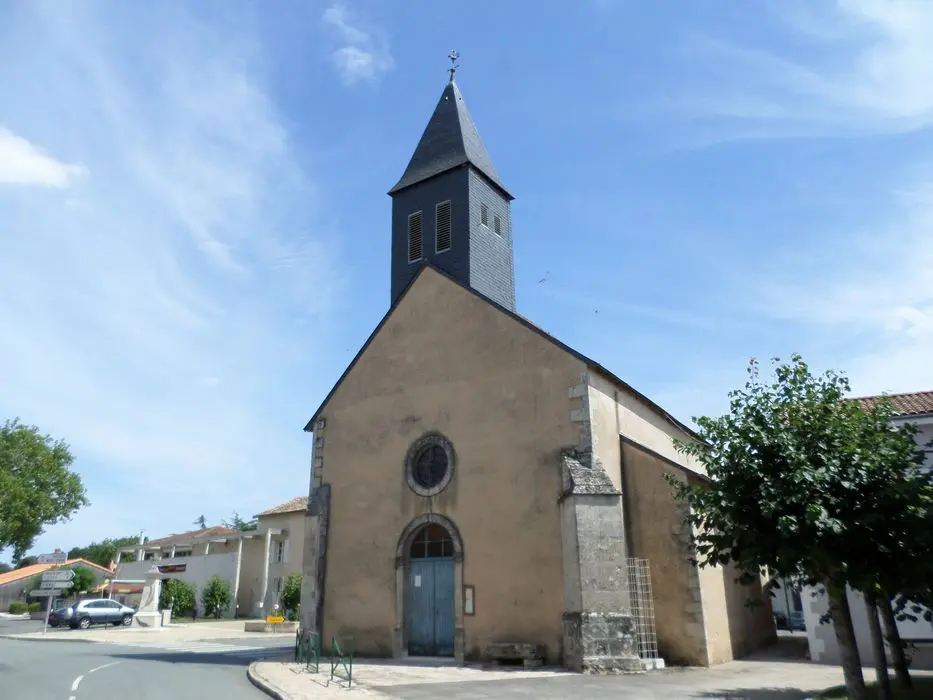 Picture of Church - POP Plateforme Ouverte du Patrimoine / Base Mérimée - © Ministère de la Culture (France), Direction Régionale des Affaires Culturelles de Nouvelle-Aquitaine – Tous droits réservés 