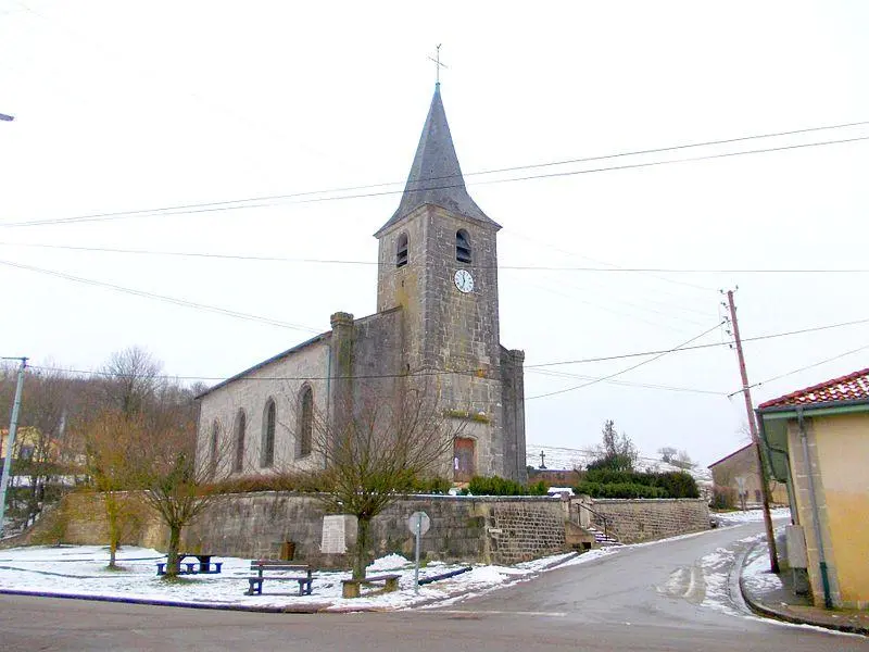 Foto von Chonville Church - Axel55 - © Creative Commons (https://creativecommons.org/licenses/by-sa/4.0/deed.fr)
