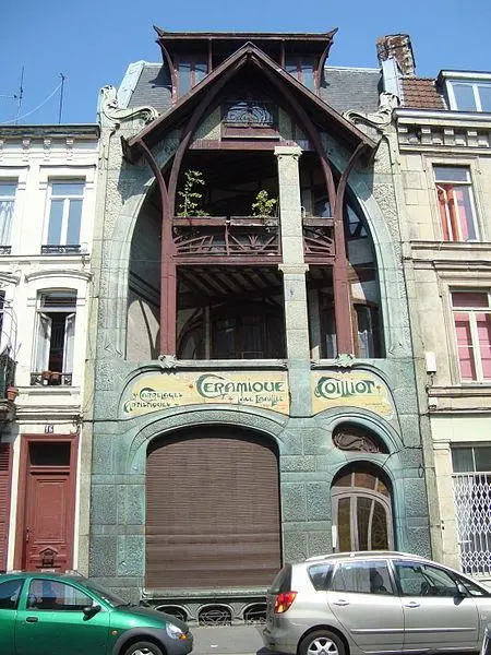 Foto de Coilliot House y su decoración interior - LPLT - © Creative Commons (https://creativecommons.org/licenses/by-sa/4.0/deed.fr)