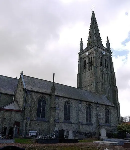 Foto von Saint-Léger Church - Adecq - © Creative Commons (https://creativecommons.org/licenses/by-sa/4.0/deed.fr)