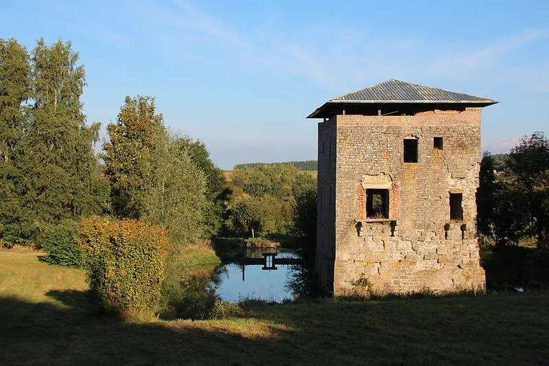 Foto de Sarrazine Tour o Tower de madera del siglo XII. - CORINNE LIBOTTE - © Creative Commons (https://creativecommons.org/licenses/by-sa/4.0/deed.fr)