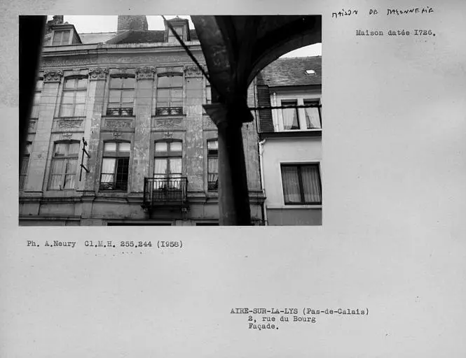 Foto von Gebäude - POP Plateforme Ouverte du Patrimoine / Base Mérimée - © Ministère de la Culture (France), Médiathèque du patrimoine et de la photographie, Centre de recherches sur les Monuments historiques (CRMH), diffusion GrandPalaisRmn Photo