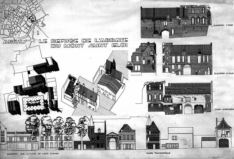 Picture of Former Abbey of Mont-Saint-Eloi - POP Plateforme Ouverte du Patrimoine / Base Mérimée - © Ministère de la Culture (France), Médiathèque du patrimoine et de la photographie, diffusion GrandPalaisRmn Photo