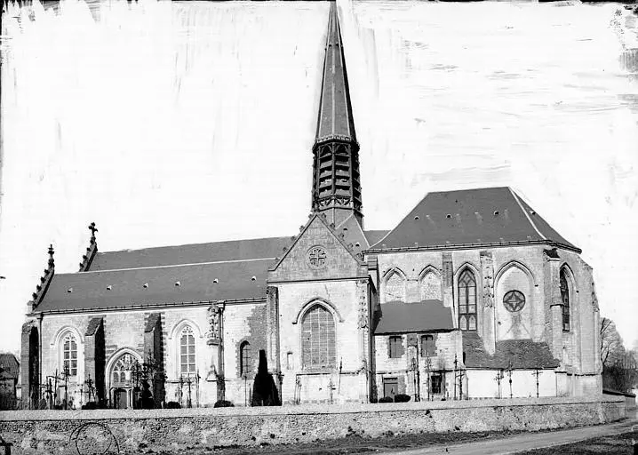 Foto di Chiesa della natività di Notre-Dame o Saint-Riquier - POP Plateforme Ouverte du Patrimoine / Base Mérimée - © Ministère de la Culture (France), Médiathèque du patrimoine et de la photographie, diffusion RMN-GP
