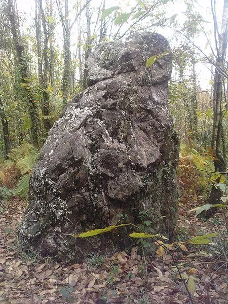 Foto de Menhir dice la piedra Hochu - Didier POINTEAU - © Creative Commons (https://creativecommons.org/licenses/by-sa/4.0/deed.fr)