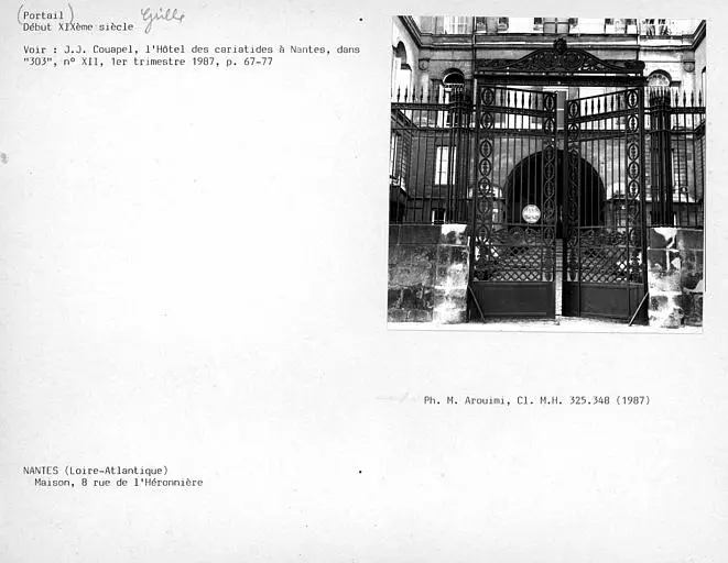 Foto von Hotel Schekult - POP Plateforme Ouverte du Patrimoine / Base Mérimée - © Ministère de la Culture (France), Médiathèque du patrimoine et de la photographie, Centre de recherches sur les Monuments historiques (CRMH), diffusion GrandPalaisRmn Photo