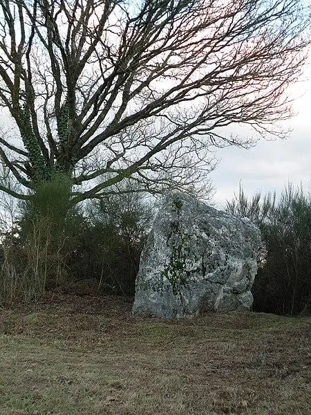 Foto de Menhir de Couëbrac - Pymouss - © Creative Commons (https://creativecommons.org/licenses/by-sa/4.0/deed.fr)