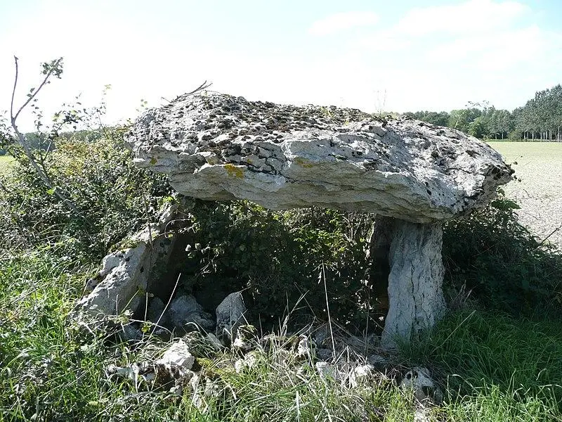 Foto von Dolmen sagt, Pierre bedeckt mit dem Brett - Kormin - © Creative Commons (https://creativecommons.org/licenses/by-sa/4.0/deed.fr)