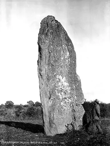 Foto von Menhir de la Hune - POP Plateforme Ouverte du Patrimoine / Base Mérimée - © Ministère de la Culture (France), Médiathèque du patrimoine et de la photographie, diffusion RMN-GP