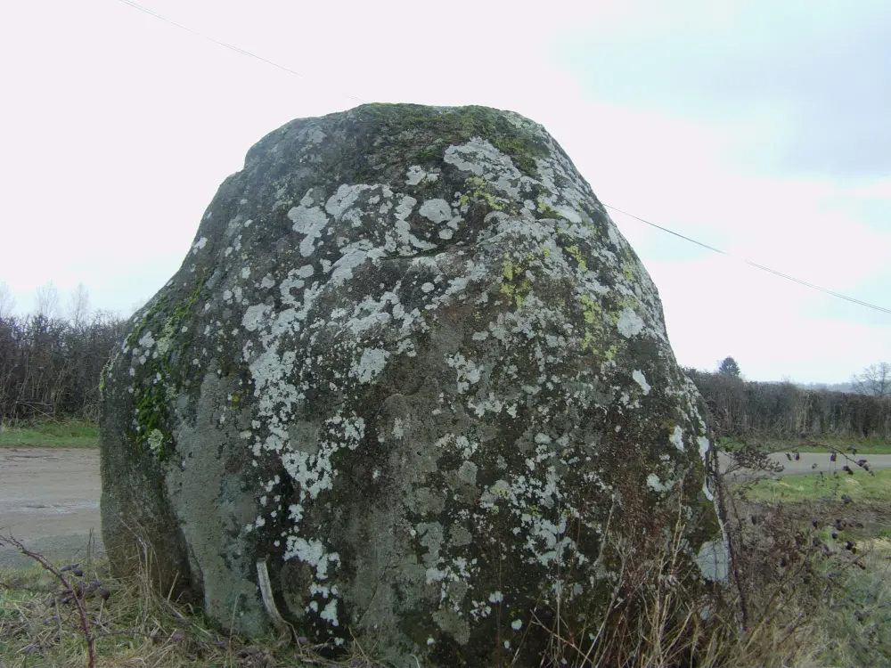 Foto von Menhir du Grand Coudray - Sous licence Creative Commons (https://creativecommons.org/licenses/by-sa/4.0/deed.fr) - Par Astérixobélix - © Creative Commons (https://creativecommons.org/licenses/by-sa/4.0/deed.fr)