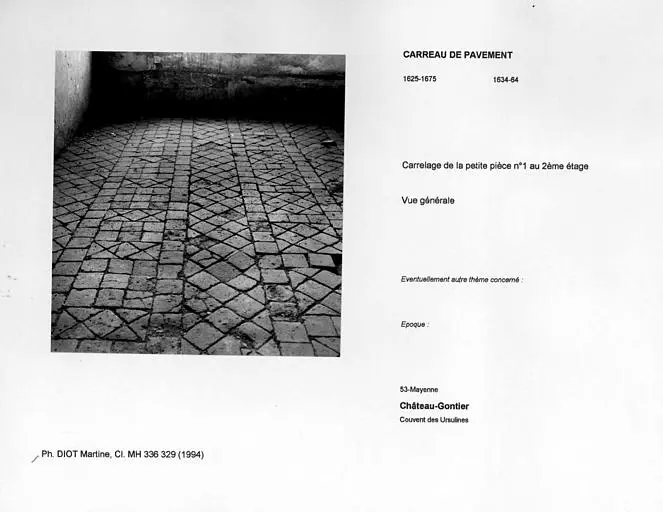 Foto von Ursuline Kloster - POP Plateforme Ouverte du Patrimoine / Base Mérimée - © Ministère de la Culture (France), Médiathèque du patrimoine et de la photographie, Centre de recherches sur les Monuments historiques (CRMH), diffusion GrandPalaisRmn Photo