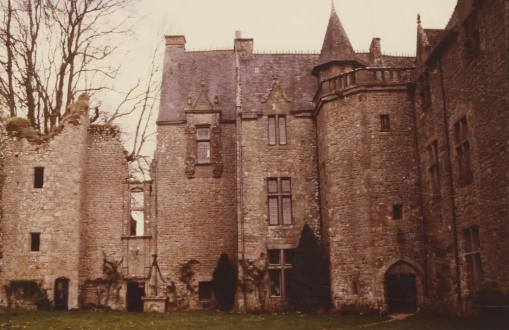 Foto von Mausson Castle bestehend aus einem Hauptgebäude und verschiedenen zerstörten Teilen - POP Plateforme Ouverte du Patrimoine / Base Mérimée - © Ministère de la Culture (France), Médiathèque du patrimoine et de la photographie, tous droits réservés