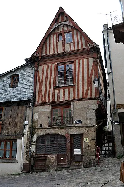 Foto di House del XVI secolo, conosciuta come Maison des Mayors - Gwendal - © Creative Commons (https://creativecommons.org/licenses/by-sa/4.0/deed.fr)