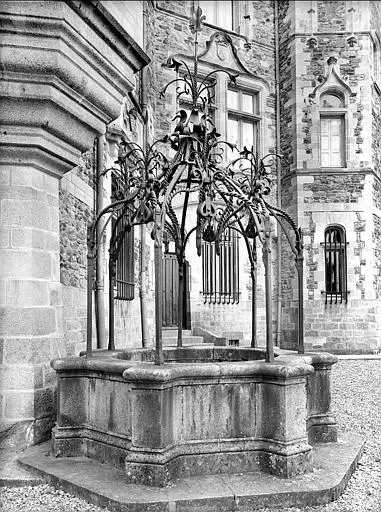 Foto von Château de Lancheneil und seine ehemaligen Raubkenntnisse - POP Plateforme Ouverte du Patrimoine / Base Mérimée - © Ministère de la Culture (France), Médiathèque du patrimoine et de la photographie, diffusion RMN-GP