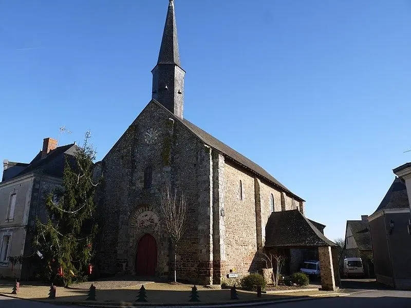 Foto von Saint-Pierre Parish Church - Simon de l'Ouest - © Creative Commons (https://creativecommons.org/licenses/by-sa/4.0/deed.fr)