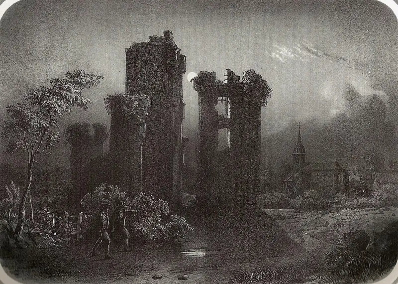 Foto di Castello (vecchio) - Thomas Drake (1818-1895) - © Creative Commons (https://creativecommons.org/licenses/by-sa/4.0/deed.fr)