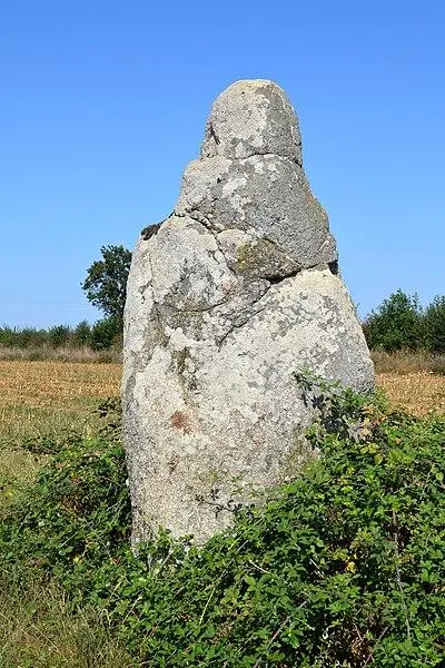 Foto de Menhir dice pequeños amarillos - Liberliger - © Creative Commons (https://creativecommons.org/licenses/by-sa/4.0/deed.fr)