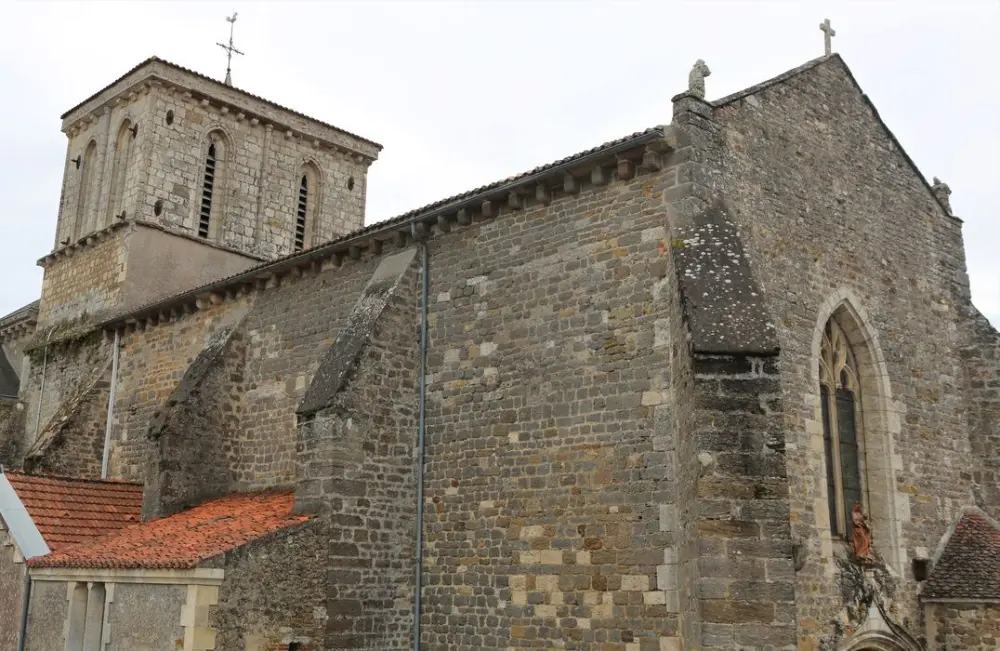 Foto von Kirche - POP Plateforme Ouverte du Patrimoine / Base Mérimée - © Ministère de la Culture (France), Conservation des antiquités et des objets d’art de Vendée - Tous droits réservés