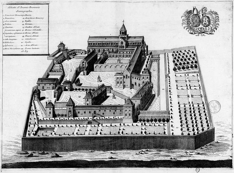 Foto di Vecchia Abbazia - Michel Germain (1645–1694) Autres noms Dom Germain - © Creative Commons (https://creativecommons.org/licenses/by-sa/4.0/deed.fr)