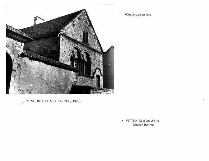 Foto de Edificio edificio bélime - POP Plateforme Ouverte du Patrimoine / Base Mérimée - © Ministère de la Culture (France), Médiathèque du patrimoine et de la photographie, Centre de recherches sur les Monuments historiques (CRMH), diffusion GrandPalaisRmn Photo