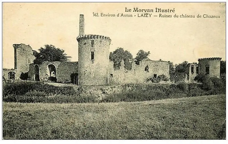 Foto de Castillo de Chazeux (restos) - Inconnu collection « Le Morvan illustré » - © Creative Commons (https://creativecommons.org/licenses/by-sa/4.0/deed.fr)