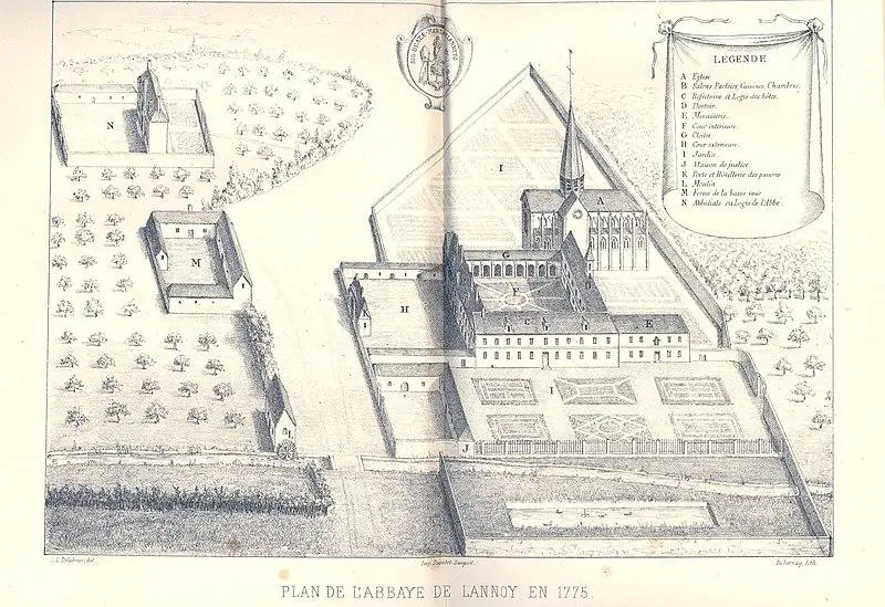 Foto di Ex Abbazia di Lannoy - Louis Eudore Deladreue, prêtre-curé (4 octobre 183 - © Creative Commons (https://creativecommons.org/licenses/by-sa/4.0/deed.fr)