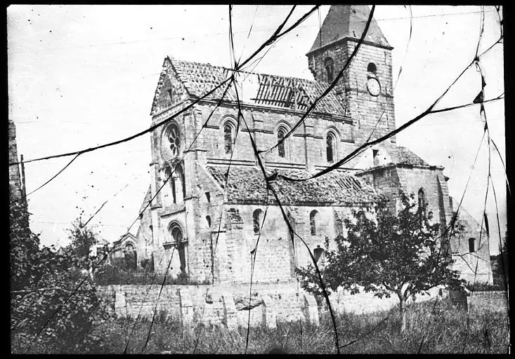 Foto von Kirche - POP Plateforme Ouverte du Patrimoine / Base Mérimée - © Dépôt de la Société française d'archéologie, Ministère de la Culture (France), Médiathèque du patrimoine et de la photographie, diffusion GrandPalaisRmn Photo
