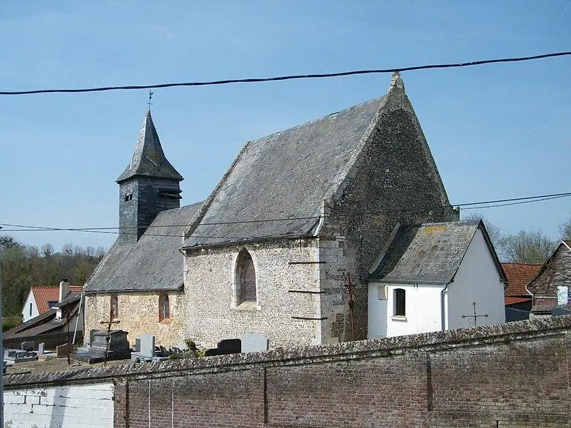 Foto de Iglesia de Bouillancourt-Sous-Miannay - APictche - © Creative Commons (https://creativecommons.org/licenses/by-sa/4.0/deed.fr)