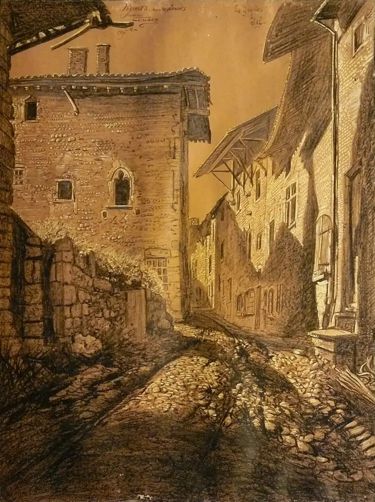 Picture of Houses and ramparts that depend on it - Sous licence Creative Commons (https://creativecommons.org/licenses/by-sa/4.0/deed.fr) - Par J'aimelart - © Creative Commons (https://creativecommons.org/licenses/by-sa/4.0/deed.fr)