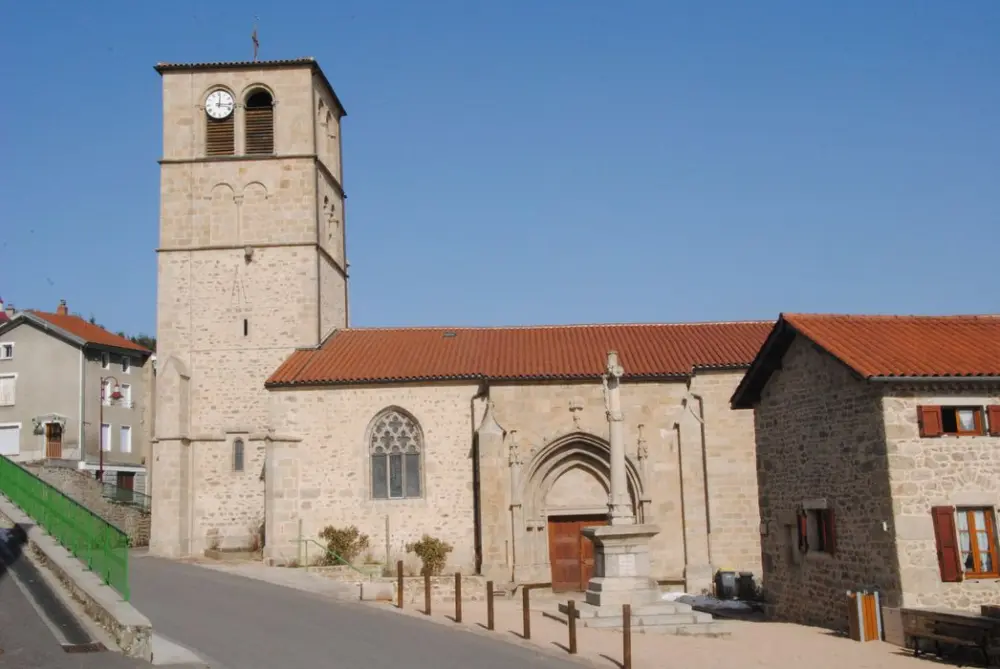 Foto von Kirche - POP Plateforme Ouverte du Patrimoine / Base Mérimée - © Ministère de la Culture (France), Direction Régionale des Affaires Culturelles d'Auvergne-Rhône-Alpes – Tous droits réservés 