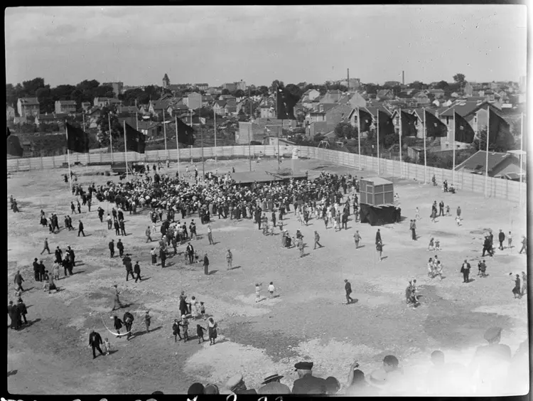Foto de Estadio Karl-Marx - POP Plateforme Ouverte du Patrimoine / Base Mérimée - ©Donation Willy Ronis, Ministère de la Culture (France), Médiathèque du patrimoine et de la photographie, diffusion restreinte