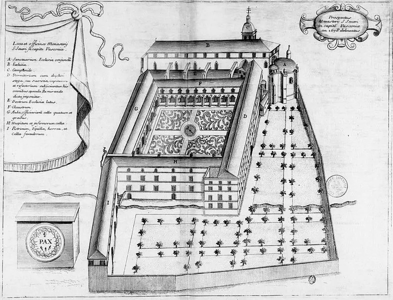 Foto de Antigua abadía - Michel Germain (1645–1694) Alternative names Dom M - © Creative Commons (https://creativecommons.org/licenses/by-sa/4.0/deed.fr)