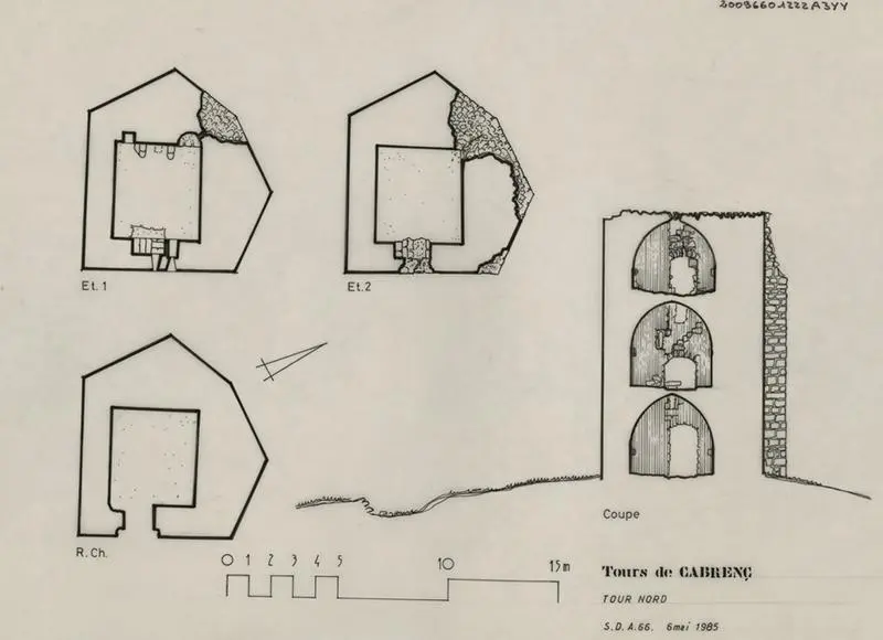 Foto de Torres de Cabbrenc - POP Plateforme Ouverte du Patrimoine / Base Mérimée - © SDAP Pyrénées-Orientales
