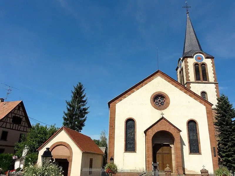 Foto von Protestantische Kirche - © Ralph Hammann - Wikimedia Commons - © Creative Commons (https://creativecommons.org/licenses/by-sa/4.0/deed.fr)
