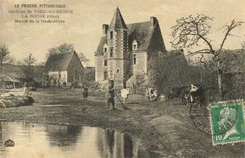 Foto von Gauberdière Manor - Début XXe siècle - © Creative Commons (https://creativecommons.org/licenses/by-sa/4.0/deed.fr)