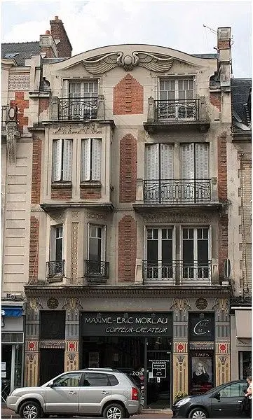 Foto von Haus namens "ägyptisches Haus" - Jpcuvelier - © Creative Commons (https://creativecommons.org/licenses/by-sa/4.0/deed.fr)
