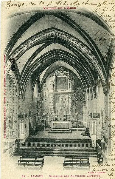 Foto von Mercy -Kapelle, ehemalige Augustins -Kirche - AnonymeUnknown author - © Creative Commons (https://creativecommons.org/licenses/by-sa/4.0/deed.fr)