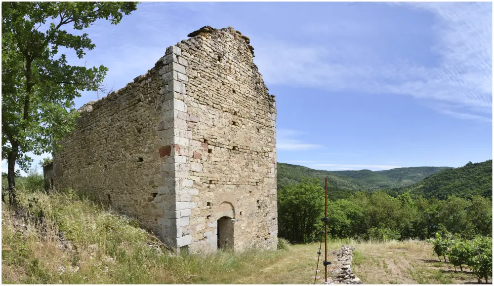 Foto von Saint-Martin d'Aygonebonne Kirche - POP Plateforme Ouverte du Patrimoine / Base Mérimée - © Ministère de la Culture (France), Direction Régionale des Affaires Culturelles d'Occitanie, tous droits réservés