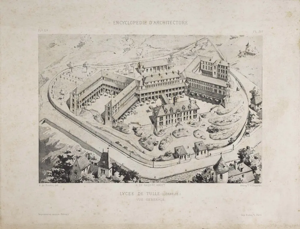 Foto de Edmond-Perrier High School - POP Plateforme Ouverte du Patrimoine / Base Mérimée - © Ministère de la Culture (France), Médiathèque du patrimoine et de la photographie, diffusion RMN-GP
