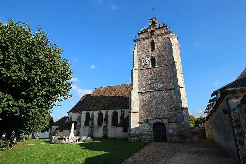 Foto von Saint-Lubin Parish Church - Lionel Allorge - © Creative Commons (https://creativecommons.org/licenses/by-sa/4.0/deed.fr)