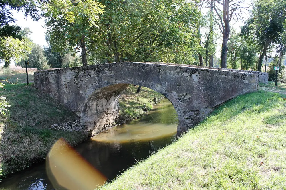Picture of Vieux de Cailhavel or Pont Saint-Jean bridge, on the plain channel - Sous licence Creative Commons (https://creativecommons.org/licenses/by-sa/4.0/deed.fr) - Par Python72 - © Creative Commons (https://creativecommons.org/licenses/by-sa/4.0/deed.fr)