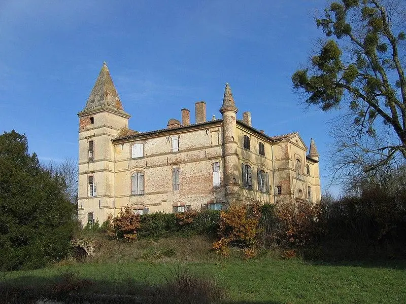 Picture of Bonrepos castle - Jean DESOBEAU http://www.riquetdebonrepos.org - © Creative Commons (https://creativecommons.org/licenses/by-sa/4.0/deed.fr)