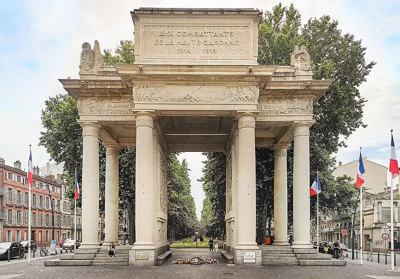 Picture of Monument to the war of the war of 1914-1918, to the glory of the Haute-Garonne fighters - Didier Descouens - © Creative Commons (https://creativecommons.org/licenses/by-sa/4.0/deed.fr)