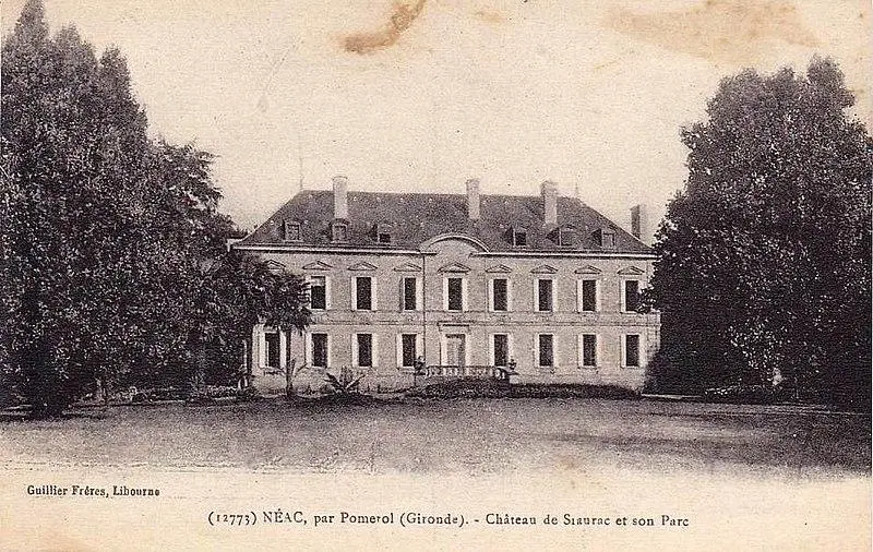 Foto de Castillo de Siaurac - Henry Guillier (1847–1912) Descriptionphotographe - © Creative Commons (https://creativecommons.org/licenses/by-sa/4.0/deed.fr)