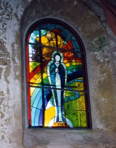 Foto de Iglesia Geou conocida como Notre-Dame des Cyclistes - No machine-readable author provided. DLEROYA assum - © Creative Commons (https://creativecommons.org/licenses/by-sa/4.0/deed.fr)