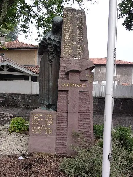 Foto de Monumento a los muertos de la guerra 1914-1918, ubicado entre las calles J.N.-Serret y Castetbert - Havang(nl) - © Creative Commons (https://creativecommons.org/licenses/by-sa/4.0/deed.fr)
