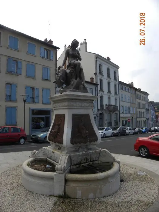 Picture of Fountain of the Nymphe Amalthée - POP Plateforme Ouverte du Patrimoine / Base Mérimée - © Ministère de la Culture (France), Direction Régionale des Affaires Culturelles d'Auvergne-Rhône-Alpes – Tous droits réservés 