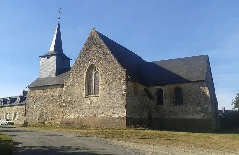 Foto von Ehemalige Saint-Martin-Kirche in Nuillé - Bazouge53 - © Creative Commons (https://creativecommons.org/licenses/by-sa/4.0/deed.fr)